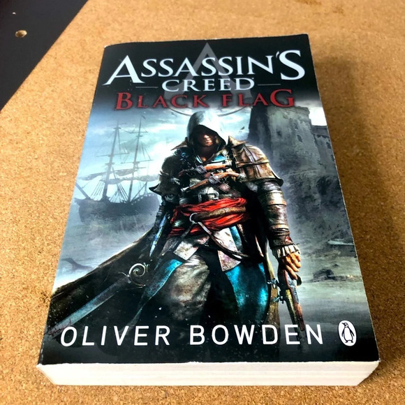 Other - 🙀Assassin’s Creed Black Flag Paperback Book Novel  Oliver Bowden Used Condition
